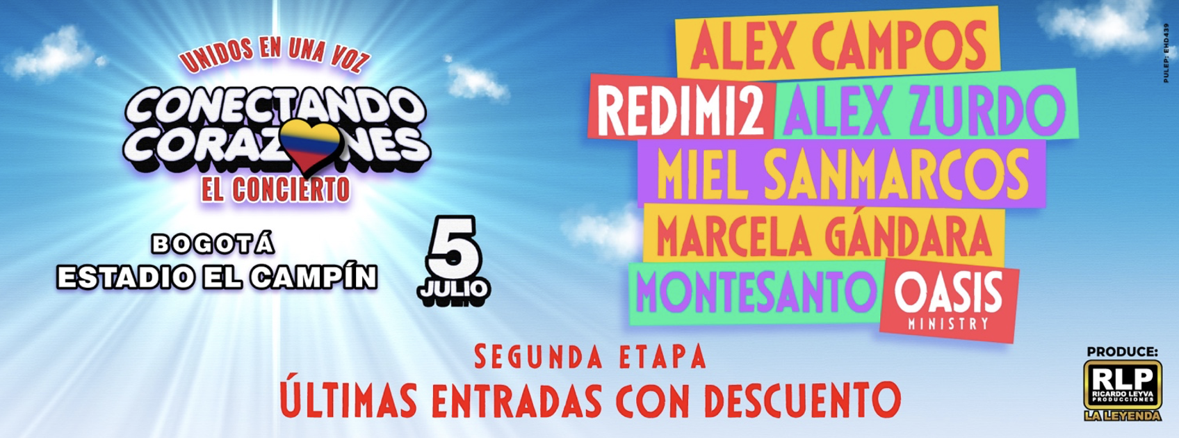 Conectando Corazones es el evento Góspel más grande del año en Bogotá